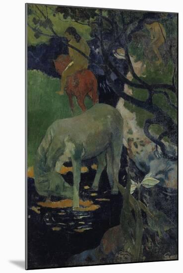 The White Horse, c.1893-Paul Gauguin-Mounted Giclee Print