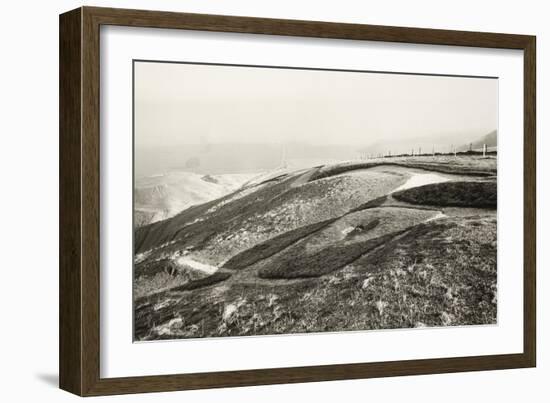 The White Horse Eye, and Dragon Hill, Uffington-null-Framed Giclee Print