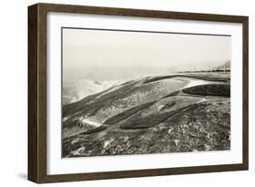 The White Horse Eye, and Dragon Hill, Uffington-null-Framed Giclee Print