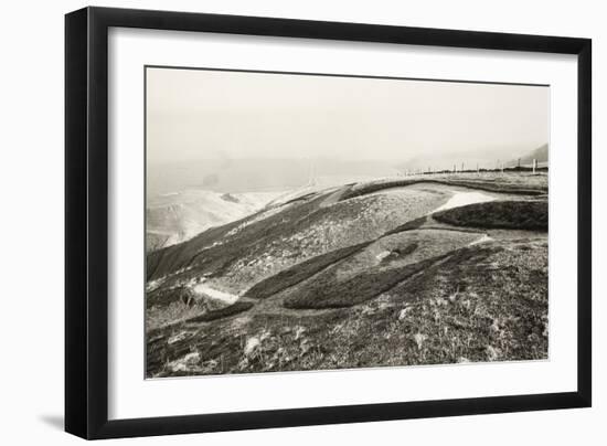 The White Horse Eye, and Dragon Hill, Uffington-null-Framed Giclee Print