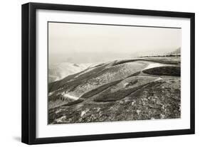 The White Horse Eye, and Dragon Hill, Uffington-null-Framed Giclee Print