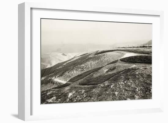 The White Horse Eye, and Dragon Hill, Uffington-null-Framed Giclee Print