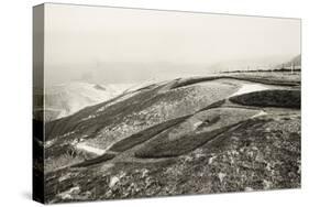 The White Horse Eye, and Dragon Hill, Uffington-null-Stretched Canvas