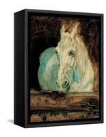 The White Horse Gazelle, 1881-Henri de Toulouse-Lautrec-Framed Stretched Canvas