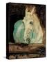 The White Horse Gazelle, 1881-Henri de Toulouse-Lautrec-Stretched Canvas