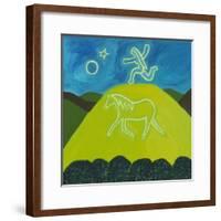 The White Horse in Somerset, 2011-Cristina Rodriguez-Framed Giclee Print