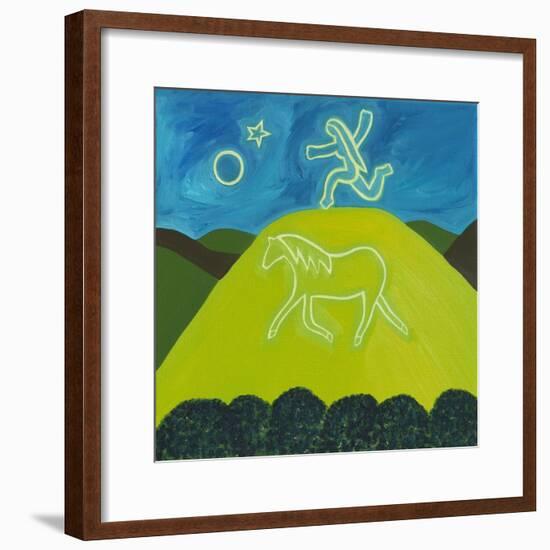 The White Horse in Somerset, 2011-Cristina Rodriguez-Framed Giclee Print