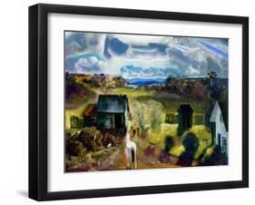 The White Horse (Oil on Canvas)-George Wesley Bellows-Framed Giclee Print