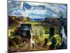 The White Horse (Oil on Canvas)-George Wesley Bellows-Mounted Giclee Print