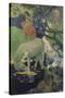 The White Horse-Paul Gauguin-Stretched Canvas