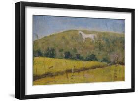 The White Horse-Ruth Addinall-Framed Giclee Print