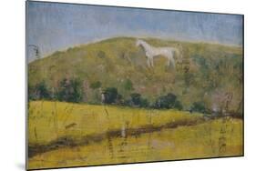 The White Horse-Ruth Addinall-Mounted Giclee Print