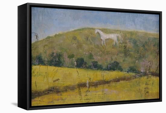 The White Horse-Ruth Addinall-Framed Stretched Canvas