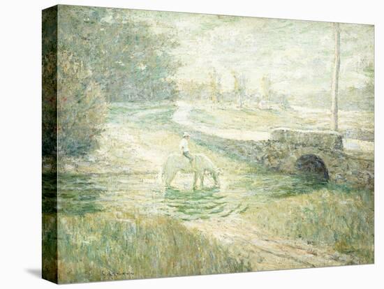 The White Horse-Ernest Lawson-Stretched Canvas