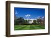 The White House and south lawn, Washington DC, USA-Russ Bishop-Framed Premium Photographic Print