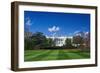 The White House and south lawn, Washington DC, USA-Russ Bishop-Framed Photographic Print