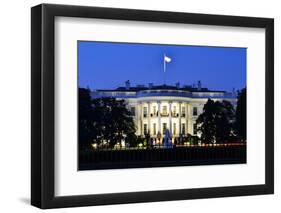 The White House at Night - Washington Dc, United States-Orhan-Framed Photographic Print