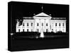 The White House by Night, Official Residence of the President of the US, Washington D.C-Philippe Hugonnard-Stretched Canvas