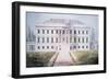 The White House in 1817-Benjamin Henry Latrobe-Framed Giclee Print