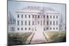 The White House in 1817-Benjamin Henry Latrobe-Mounted Giclee Print