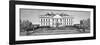 The White House in 1820-George Catlin-Framed Giclee Print