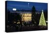 The White House in Christmas - Washington Dc, United States-Orhan-Stretched Canvas
