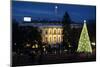 The White House in Christmas - Washington Dc, United States-Orhan-Mounted Photographic Print