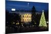 The White House in Christmas - Washington Dc, United States-Orhan-Mounted Photographic Print