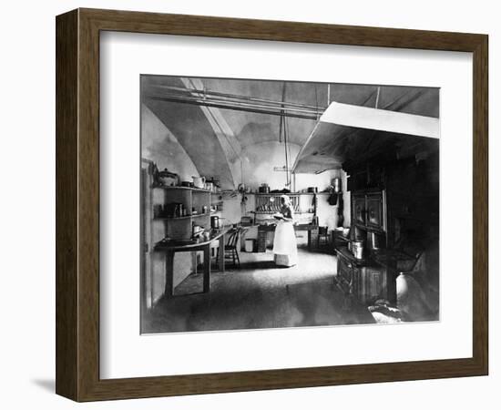 The White House Kitchen Photograph - Washington, DC-Lantern Press-Framed Art Print