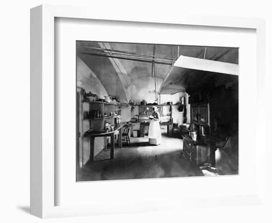 The White House Kitchen Photograph - Washington, DC-Lantern Press-Framed Art Print