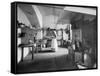 The White House Kitchen, Washington Dc, USA, 1908-null-Framed Stretched Canvas