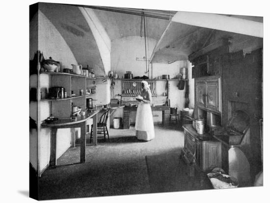 The White House Kitchen, Washington Dc, USA, 1908-null-Stretched Canvas