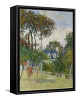 The White House (La Maison Blache), 1885-Paul Gauguin-Framed Stretched Canvas