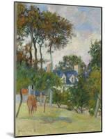 The White House (La Maison Blache), 1885-Paul Gauguin-Mounted Giclee Print
