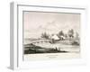 The White House on the Banks of the River Lea, Hackney Marsh, London, C1830-Charles Bigot-Framed Giclee Print