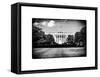 The White House South Lawn, Official Residence of the President of the US, Washington D.C-Philippe Hugonnard-Framed Stretched Canvas