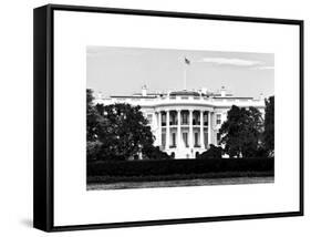 The White House South Lawn, Official Residence of the President of the US, Washington D.C-Philippe Hugonnard-Framed Stretched Canvas