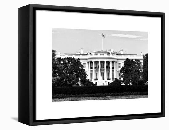 The White House South Lawn, Official Residence of the President of the US, Washington D.C-Philippe Hugonnard-Framed Stretched Canvas