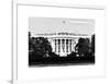 The White House South Lawn, Official Residence of the President of the US, Washington D.C-Philippe Hugonnard-Framed Art Print