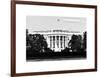 The White House South Lawn, Official Residence of the President of the US, Washington D.C-Philippe Hugonnard-Framed Art Print