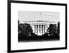 The White House South Lawn, Official Residence of the President of the US, Washington D.C-Philippe Hugonnard-Framed Art Print