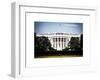 The White House South Lawn, Official Residence of the President of the US, Washington D.C-Philippe Hugonnard-Framed Art Print