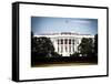 The White House South Lawn, Official Residence of the President of the US, Washington D.C-Philippe Hugonnard-Framed Stretched Canvas