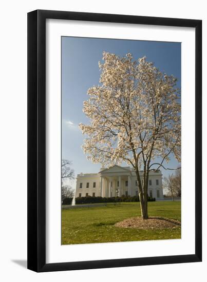 The White House, Washington, D.C., United States of America, North America-John Woodworth-Framed Photographic Print