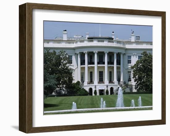 The White House, Washington Dc, USA-Robert Harding-Framed Photographic Print