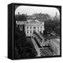 The White House, Washington Dc, Usa-Underwood & Underwood-Framed Stretched Canvas