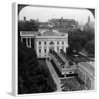 The White House, Washington Dc, Usa-Underwood & Underwood-Framed Photographic Print