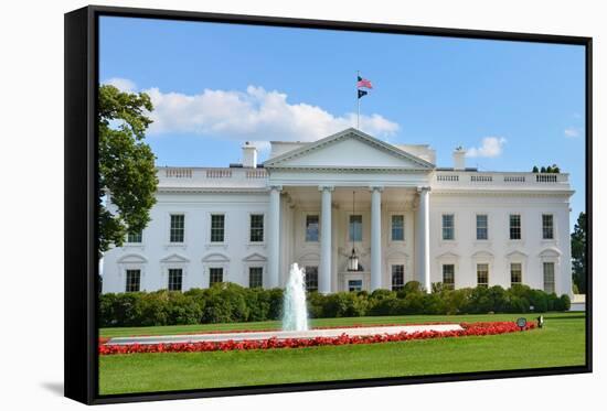The White House - Washington DC-Orhan-Framed Stretched Canvas