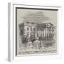 The White House, Washington, the Residence of the President of the United States-null-Framed Giclee Print