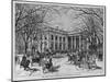 The White House, Wshington, D. C. Photographed by L. E. Walker.-null-Mounted Giclee Print